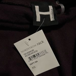 NWT Nordstrom Rack short sleeve mockneck sweater